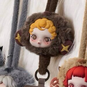 NIB SKULLPANDA You Found Me! Sneaky Chestnut Lanyard. Open box, sealed bag